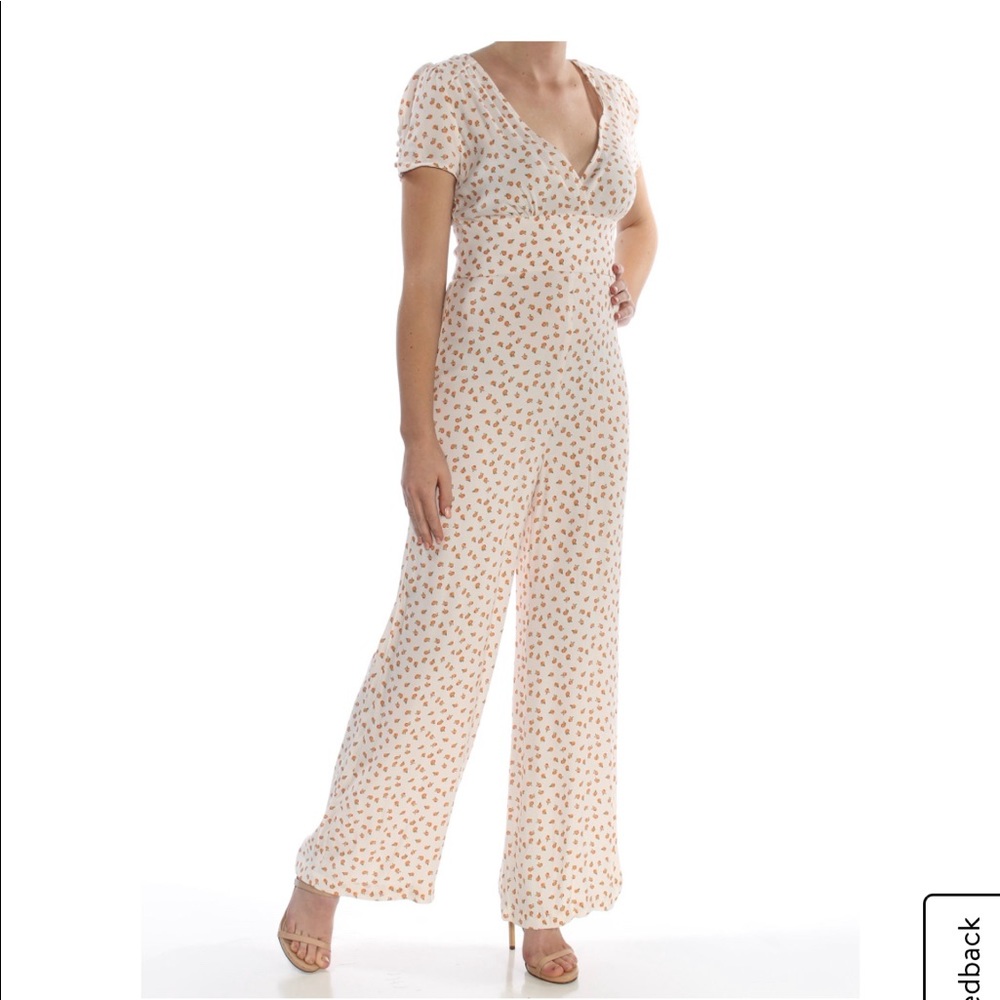 Free People Jumpsuit with oranges